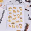 Purradise - Printed Orange Cat Watercolor Postcard A5